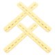 thumbnail image 5 of 4 bisagras de piano de metal resistentes para joyeros de madera, bisagras decorativas, bisagras de metal para manualidades, bisagras para cajas de cama, bisagras pequeñas para manualidades, 5 of 8
