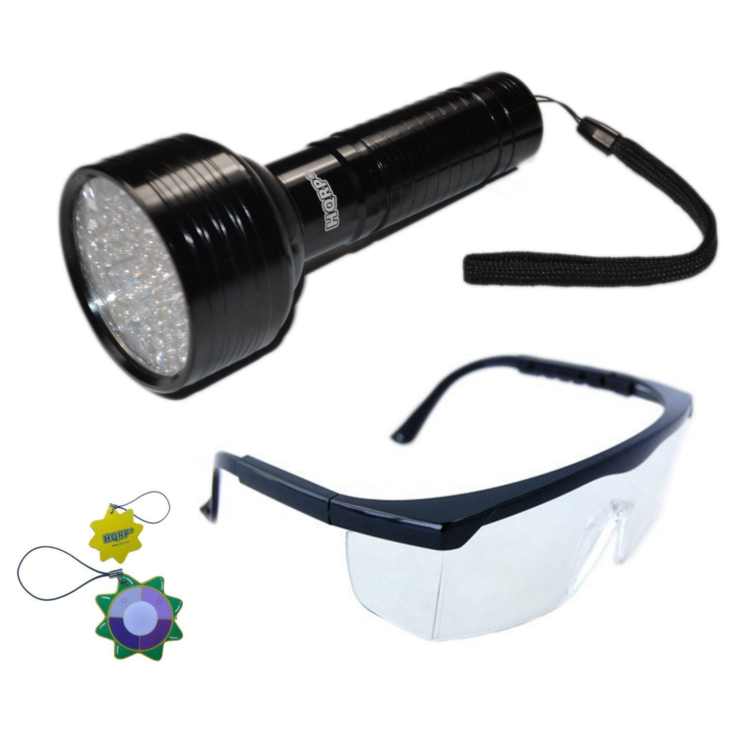 HQRP Ultraviolet Blacklight Flashlight 395 nm for Leak Detection