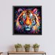 thumbnail image 4 of 5D bricolaje taladro redondo completo diamante pintura cabeza de tigre Kit decoración del hogar FLhrweasw Nuevo, 4 of 9