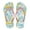 Blue Sharks Palm Leaves, variant on FUIALDOLG Blue Sharks Palm Leaves Print Flip Flop Sandal Water Shoes - Beach Slides Slip-on Quick Dry Thong FlipFlops Sandals for Boys (11-12 Little Kids) Size 10