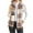 Khaki, variant on Bellella Ladies Waistcoat Zip Up Sherpa Jacket Plaid Fleece Vest Casual Sleeveless Outerwear Women Fuzzy Vests Navy Blue L