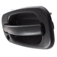 thumbnail image 4 of For Chevy Tahoe 2000-2006 Exterior Door Handle Passenger Side | Front | Textured Black | w/ Key Hole | Replacement For GM1311129 | 15034986, 80577, 4 of 6