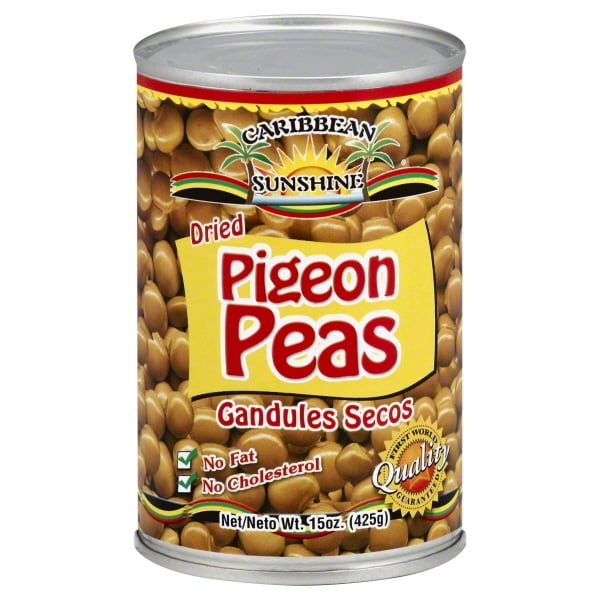 First World Imports Caribbean Sunshine Pigeon Peas, 15 oz