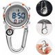 thumbnail image 4 of Reloj de cuarzo con mosquetón luminoso y esfera multifuncional Reloj digital con esfera luminosa y brújula para médicos, enfermeras o actividades de escalada al aire libre, 4 of 5