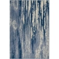thumbnail image 2 of Barclay Butera Lido Indoor/Outdoor Modern Abstract Blue/Cream 5'3" x 7'5" Area Rug, (5' x 8'), 2 of 7