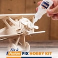 thumbnail image 5 of FIX & FUSION Ca Super Glue (1.77 Oz) with Activator Spray (6.76 Fl Oz) Set, Fast Adhesive/Cyanoacrylate Glue & Instant Activator for Woodworking, Plastic, Rubber, Granite, DIY & Industrial, (1 Pack), 5 of 9