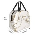 thumbnail image 2 of Bingfone Hand Drawn Goose Print Lunch Bag Insulated Lunch Box, Small Leakproof Cooler Food Lunch Containers Reusable High Capacity Lunch Tote Bags for Work, Travel, Outdoor, 2 of 6