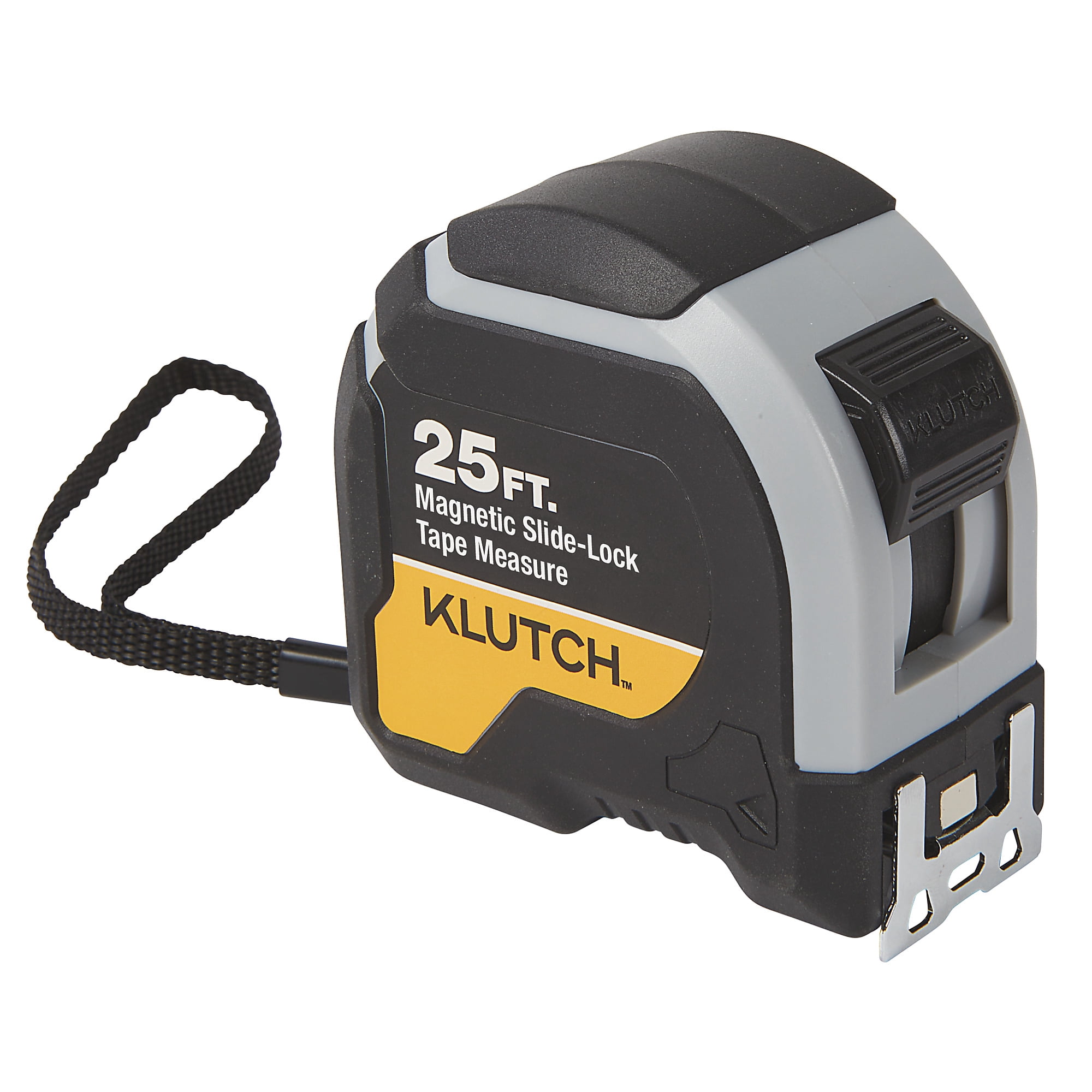 Klutch 25ft. Magnetic Slide-Lock Tape Measure