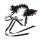 thumbnail image 2 of Conjunto de accesorios para disfraz de cosplay con diadema y gargantilla de campana con orejas de gato para mujer Negro, 2 of 7