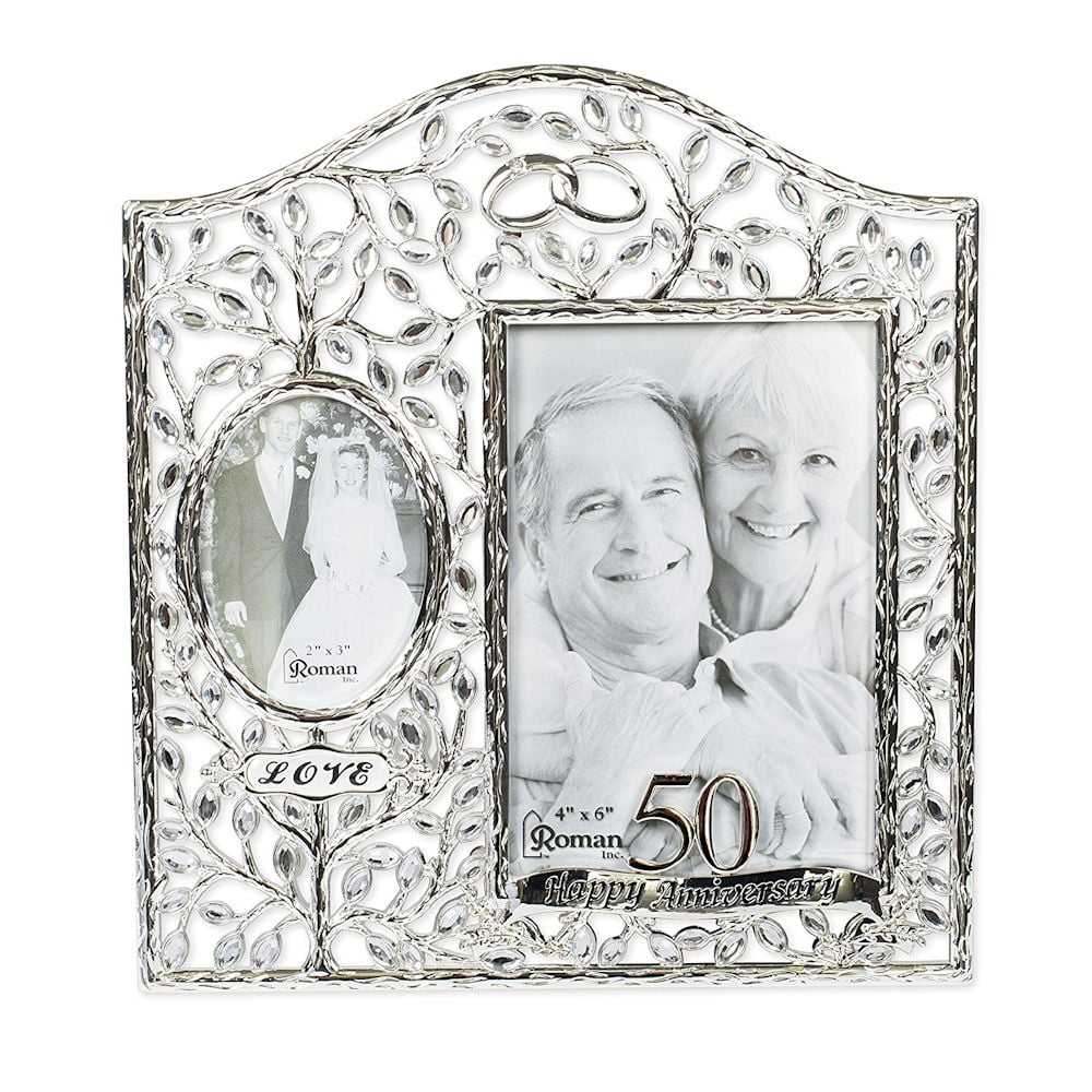 Roman Then and Now 50th Anniversary Photo Frame 13811