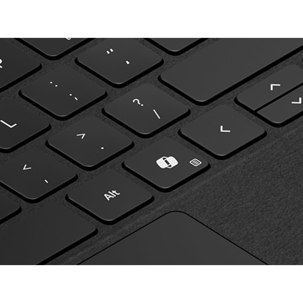 Microsoft Surface Pro Flex Keyboard for Pro 11th Edition/Pro 9/Pro 8 with Pen Storage, Black