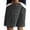 Gray #039, variant on Shorts for Men Wide Leg Corduroy Shorts Apparel Drawstring Summer Elastic Waist Baggy Casual Vacation Classic Big and Tall Shorts, 2XL