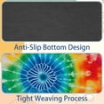 thumbnail image 4 of Tie Dye Printed Square Desk Mat Mousepad, 8.3x9.8 Inch, Non-Slip Rubber Bottom, Suitable for Office and Gaming, 4 of 6