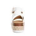 thumbnail image 3 of Women's Comfort Elastic Ankle Strap Shoes Espadrilles Wedge Sandals&nbsp;, 3 of 6