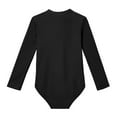 thumbnail image 2 of Girls UPF 50+ One-Piece Long Sleeve Swimsuit | Black, 2 of 7