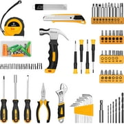 DEKO 126Pcs Power Tool Kit with 8V Cordless Drill Professional House Repair Driver Set