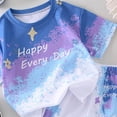 thumbnail image 3 of CAICJ98 Toddler Baby Boy Summer Clothes Retro Camo Hunting Shirts T-Shirt Camouflage Shorts Set 6 12 18 24 Months 2T 3T 4T Baby Outfits Boy (Blue,9-10 Years), 3 of 4