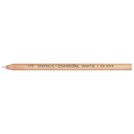 Generals Erasable Charcoal Pencils, Pack of 12,