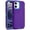 Purple blue, variant on Compatible with iPhone 12 Case/iPhone 12 Pro Case 6.1-Inch (2020), Heavy Duty Defender 3-Layer Rugged Shockproof Drop Protective Cover Phone Cases for iPhone 12/12Pro, Dark Grey/Orange