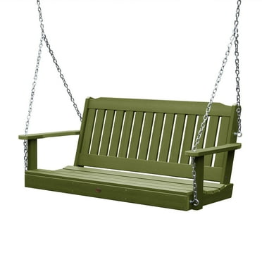 highwoodÂ® Eco-Friendly Recycled Plastic Lehigh Porch Swing, 5'