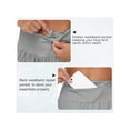 thumbnail image 4 of Womens High Waisted Running Shorts Quick Dry Athletic Workout Shorts with Mesh Liner Zipper Pockets, 4 of 7