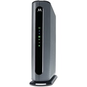 Motorola MG7700 Modem with AC1900 Dual Band 1000 Mbps Wi-Fi Gigabit Router with Power Boost