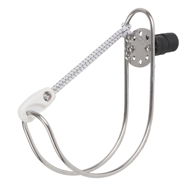 45in Stainless Steel Lifebuoy Ring Bracket Horseshoe Holder for Marine Boat Ship