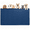 Navy Blue, variant on Bartuke Extra Large Dog Food Mat 51"x25.6" Silicone, Raised Edge Leakproof Non-Slip, Easy Clean, Navy Blue