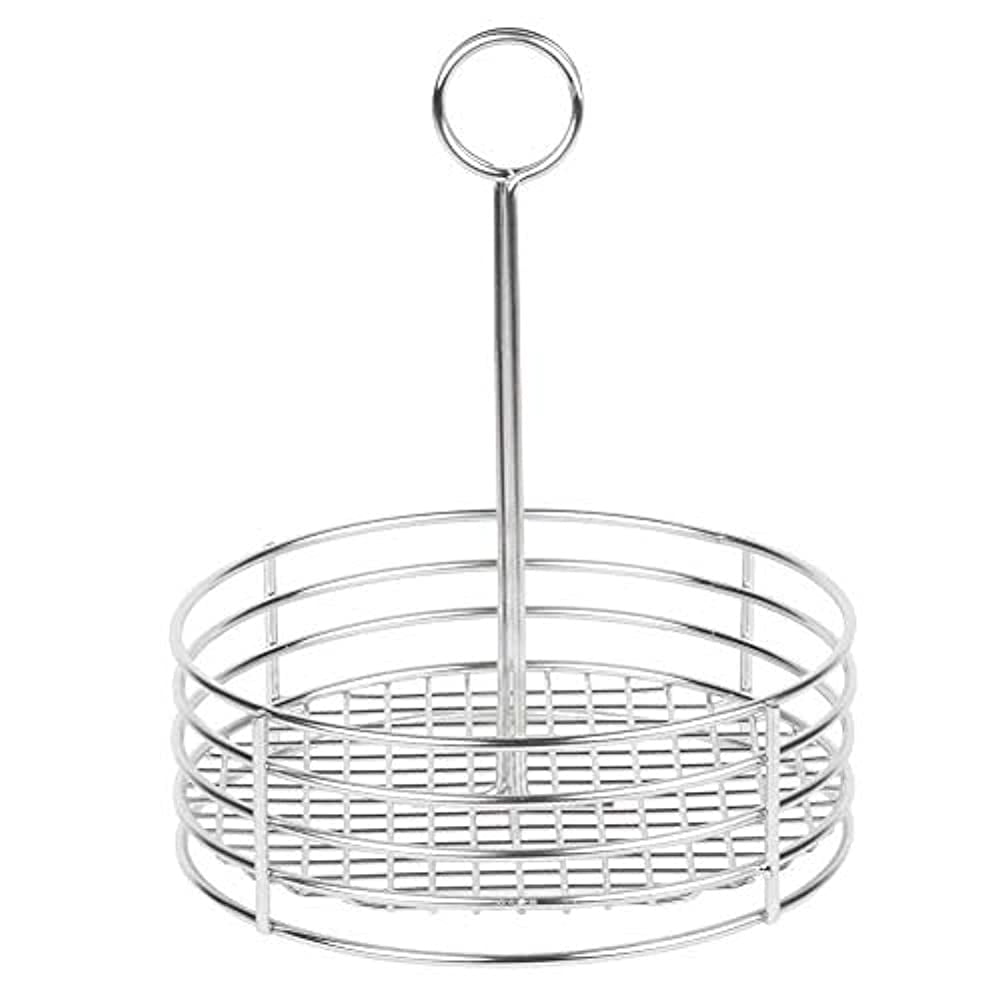 G.E.T. Enterprises Stainless Steel Round Stainless Steel Condiment