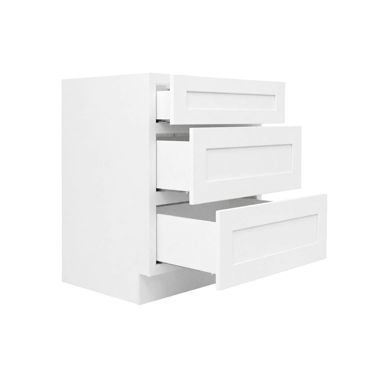 Design House Brookings Kitchen Drawer Cabinet, White, 27"