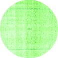 thumbnail image 1 of Ahgly Company Machine Washable Indoor Round Persian Green Traditional Area Rugs, 8' Round, 1 of 1
