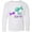 AA-White, variant on Inktastic Big Fish-ter- Cute fish sisters Long Sleeve Youth T-Shirt