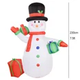 thumbnail image 1 of Tren gigante inflable, juguetes para decoración navideña al aire libre, Papá Noel inflable con LED, muñeco de nieve, árbol de Navidad para jardín, decoración de Año Nuevo, 1 of 5