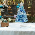 thumbnail image 7 of xaoyunyn Mini Desktop Christmas Tree with Ornaments Lights and Star Suit for Holiday Decor at Home Office or Event, 7 of 7