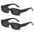 thumbnail image 1 of Gafas de sol JASPIN Y2K Rectangulares UV400 para mujeres y hombres, 1 of 6