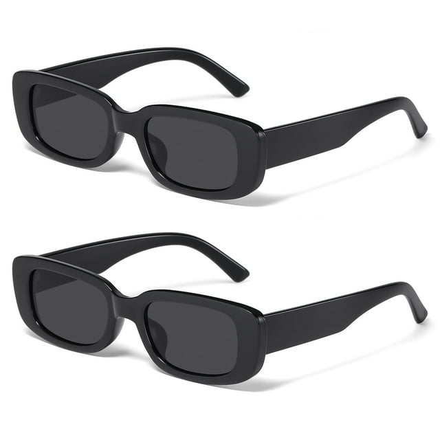 Gafas de sol JASPIN Y2K Rectangulares UV400 para mujeres y hombres