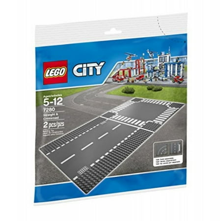 LEGO City Supplementary Straight & Crossroad 7280 Plates, Best (Best Lego Starter Set)