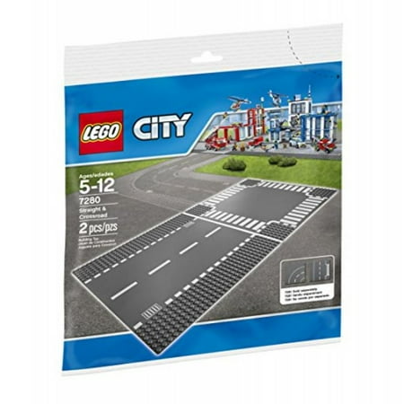 LEGO City Supplementary Straight & Crossroad 7280 Plates, Best (Best Home Building Supplies)