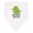 White and Black, variant on Inktastic My Poppy Loves Me Grandson Frog Baby Bandana Bib