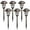 Bronze, variant on FKHouse 6-Pack Solar Pathway Lights, Landscape Lights, Metal Automatic Solar Lights