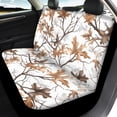 thumbnail image 4 of Pzuqiu Oak Leaves Durable Car Seat Covers, Auto Decor Easy to Install Fit for Sedans, 4 of 10
