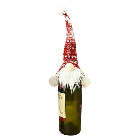

Christmas Bottle Cover Bling Champagne Flutes Oversized Stemless Glass Bar Glass Set Glass Glass The Bottle Glass Inexpensive Glasses Electronic Opener Set Rabbit 8-piece