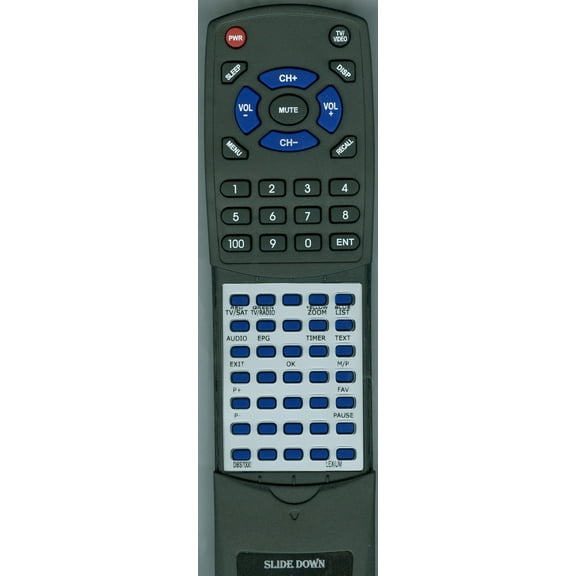 Replacement Remote for LEXIUM RTDBS7000, DBS7000