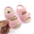 thumbnail image 5 of GYRATEDREAM Baby Boys Girls Summer Dress Sandals Infant Shoes Soft Sole Breathable First Walker Newborn Shoes 0-18 Months, 5 of 10