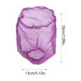 thumbnail image 3 of YUTK Protection de Filtre à Air de Performance de Modification de Voiture Version Plus Épaisse Anti-Poussière et Imperméable Universal pour Filtre d'Admission d'Air Froid à Haut Débit (Violet), 3 of 5