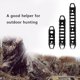 thumbnail image 4 of 3/7/11 Ranuras Riel Sección Tuerca Juego de tornillos Aleación de zinc Acabado negro Accesorio de juguete de metal para M-lock Inevent OD000216-00B, 4 of 6