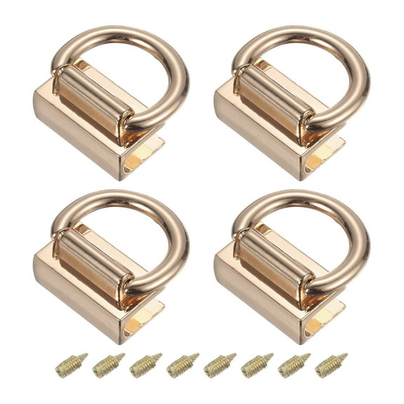 28 mm Bag Side Clip Buckle, Metal Purse Suspension Clasp Suspending Handbag Chain Strap Connector Light Gold