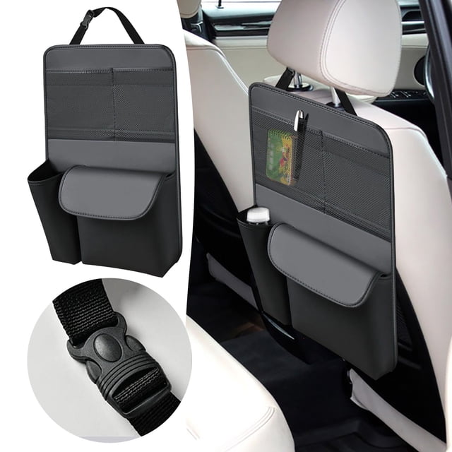 Ltdhehe Universal Storage Organizer Function Mesh Net Pocket For Seat Back Trunk Cargo Management