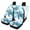 Watercolor Sea Turtle, variant on Pzuqiu Car Seat Cover Full Set Interior Polyester, Compatible with Automotive Seat Vehicle Seats, for Truck Trucks, Cow Print Colorful Stripes