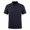 Navy, variant on NKOOGH Mens Knit Shirts Short Sleeve Ribbed Textured T-Shirt Lightweight Casual Shirts Collared T Shirt